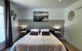 Chambre avec salle de bain privée de la Canopée de Mios